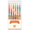 Image de DD03787 6 stylos gel arc en ciel