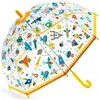 Image de Djeco, Unisexe, Parapluie, Parapluie Espace 70x68cm, Multicolore