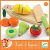 Image de Dinette en bois Djeco Fruits et légumes à découper