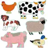 Image de Djeco Puzzle géant Honoré et ses amis 9/12/15 pièces (36 pièces)
