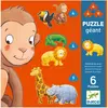 Image de Djeco Puzzle géant Marmoset et ses amis 4/6/9 pièces (6 pièces)