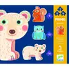 Image de Dans la forêt - Puzzle Primo - 3 Puzzles - Djeco