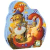 Image de Djeco Puzzle Vaillant et le dragon 54 pièces (54 pièces)