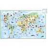 Image de Djeco Puzzle Le monde des animaux 100 pièces (livret inclus) (100 pièces)