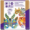 Image de Djeco Bricolage - Masques de mosaïque Animaux de la jungle