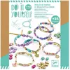 Image de Djeco Bricolage - Perles de papier et bracelets dorés