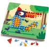 Image de Djeco Jeu éducatif Mosaico rigolo (mult) (Italien, 4 - 5 Années)