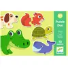 Image de Djeco Puzzle Duo Animaux (20 pièces)