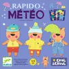 Image de Jeu éducatif Djeco Rapido Météo