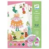 Image de DJ08741 Tampons Mix and Match Flower Girls Stamp Set