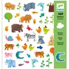 Image de Djeco, Autocollants, Autocollants animaux (160 Autocollants)