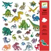 Image de Djeco, Autocollants, Autocollants dinosaures (160 Autocollants)