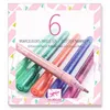 Image de Pack de 6 marqueurs pailletés Djeco