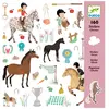 Image de Djeco, Autocollants, Sticker Pferde (160 Autocollants)