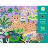 Image de Peinture 3D enfant Djeco Forêt tropicale