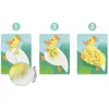 Image de Djeco Collage Wolle & Klett Tiere mit Hut