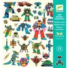 Image de Jeu créatif Djeco Stickers Robots
