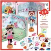 Image de Djeco, Autocollants, Collage d'autocollants Petite armoire (45 Autocollants)