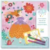 Image de Coloriage feutres magiques - Les jolies robes de Marie - Djeco