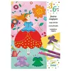 Image de Kit créatif Djeco Feutres magiques Les jolies robes de Marie