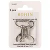 Image de Lot de 2 Mousquetons Spécial Lanière - Bohin(...) - Argent
