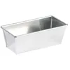 Image de Moule à cake plié bordé sur fil 28x11,5 cm - Gobel - Argent / Métallique - Métal