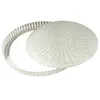 Image de Tourtière cannelée perforée 24 cm - Gobel - Argent - Métal