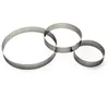 Image de Cercle à entremets en inox - Gobel - Argent - Inox