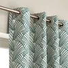 Image de Rideau tamisant, Ardeco vert l.135 x H.250 cm LINDER