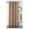 Image de Tissu rideau chanvre LINDER vendu au mètre(...) - Marron