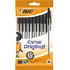 Image de BIC Stylo à bille Cristal Original, noir, en sachet de 10