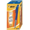 Image de Stylo-bille Bic M10 Clic Encre Coloris: Bleu Bleu