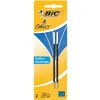 Image de Recharge pour stylo bille BIC 4 couleurs - Pointe moyenne - Bleu - BIC
