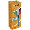 Image de Bic, Stylo, Stylo à bille 4C Grip 8871361 4 Colours Box, 12 pièces (12x)