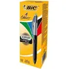 Image de BIC 4 Couleurs Grip Pro Stylos-Bille Rétractables Pointe Moyenne (1,0 mm) - Boîte de 12