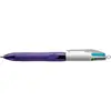 Image de Bic, Stylo, Stylo à bille quatre couleurs 4 Colours Grip Fashion (1x)