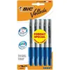 Image de BIC Lot de 5 Feutres effaçables a sec Velleda 1741 Medium - Plastique - Bleu