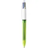 Image de Stylo à bille Bic 4 Couleurs Jaune Fluo