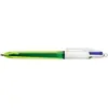 Image de Bic, Stylo, 4 Couleurs Fluo (1x)