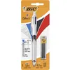 Image de Stylo à bille Bic 4 couleurs avec étui de 12 mines