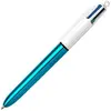 Image de Bic, Stylo, Stylo Shine Silver Blanc (12 pièces) (12x)