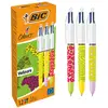 Image de Bic, Stylo, Stylo 4 couleurs Mélange de velours (12x)