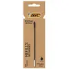 Image de Bic, Cartouche de rechange + encrier, 503839 recharge pour stylo Medium Black 3 pcs. (Noir, 0.40 mm, 3 pcs)