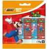 Image de Bic, Autocollants, Bâtons de colle Super Mario, 6p. (6 Autocollants)