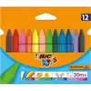 Image de BIC Crayon de cire Plastidecor Triangle, étui de 12