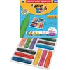 Image de BIC Crayon de cire Plastidecor Triangle, garniture scolaire