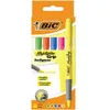 Image de Jeu De 5 Surligneurs Bic Highlighter Grip Assortis