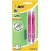 Image de 2 Stylos-plume EASY CLIC  plume standard rose