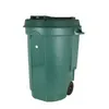 Image de Poubelle à roulette 110l verte Eda 970011
