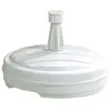 Image de Pied Parasol Plastique Rond - 13l - Blanc